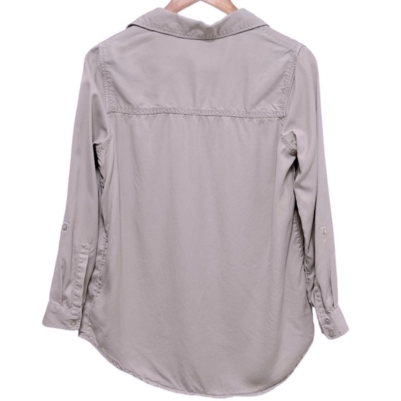 C&C California Long Sleeve 100% Lyocell Button Down Shirt Size Small - Picture 2 of 8